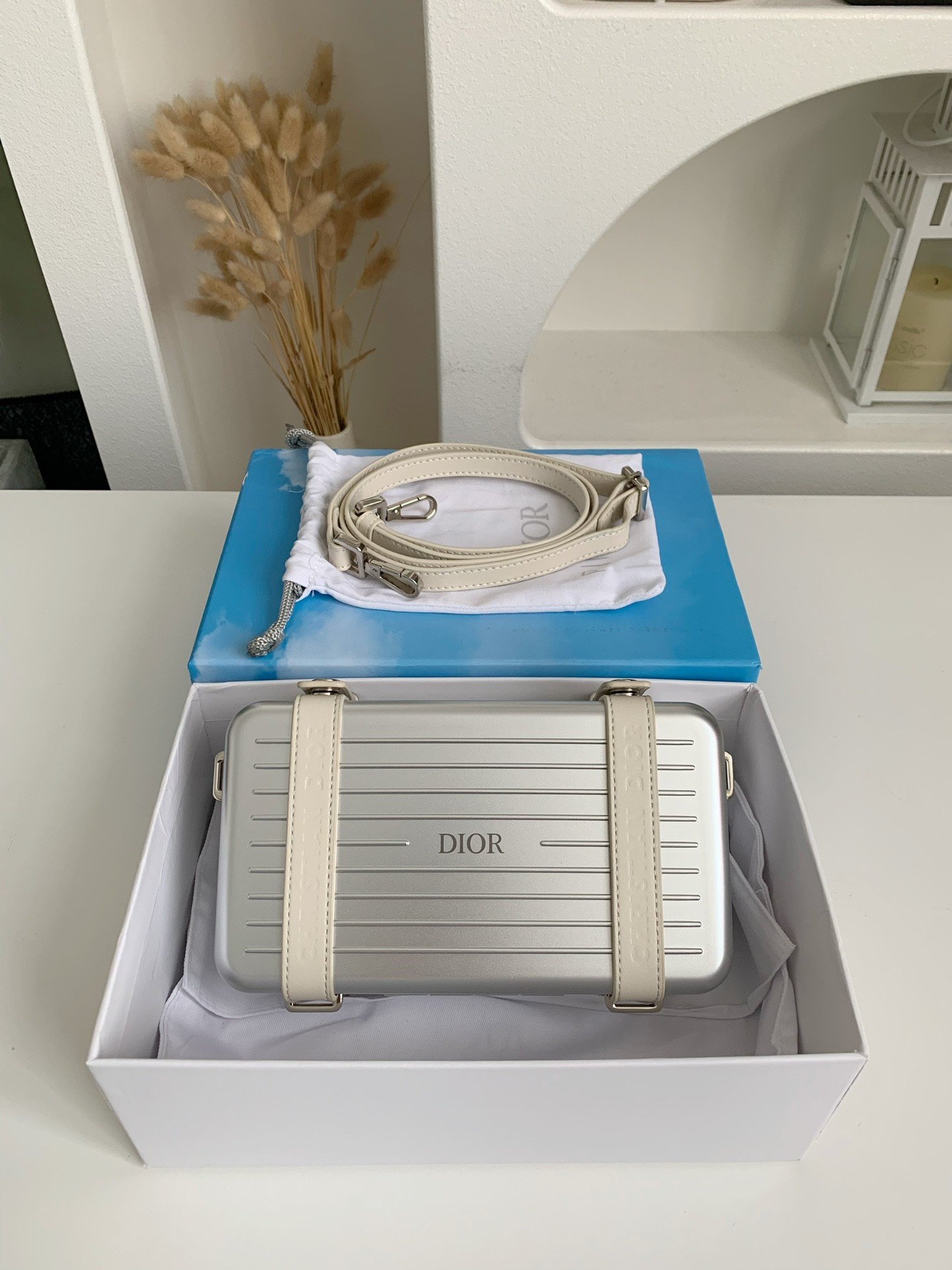 Rimowa x DR Small suitcase bag  Size：13*20*6.5cm
