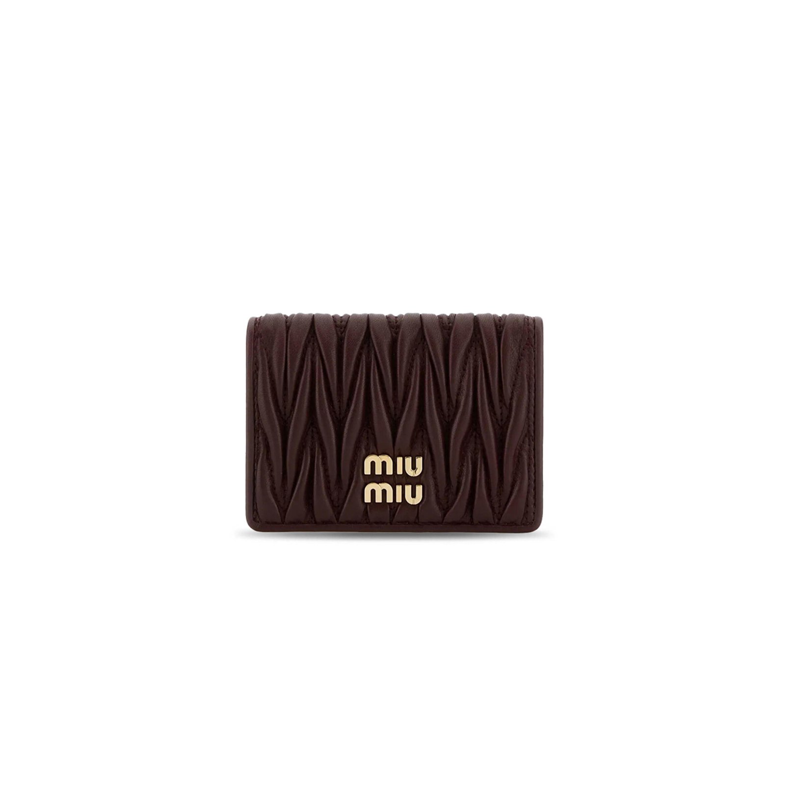 MIU MIU MATELASSÉ CARD HOLDER 5MV204 (11.5*8*1cm)