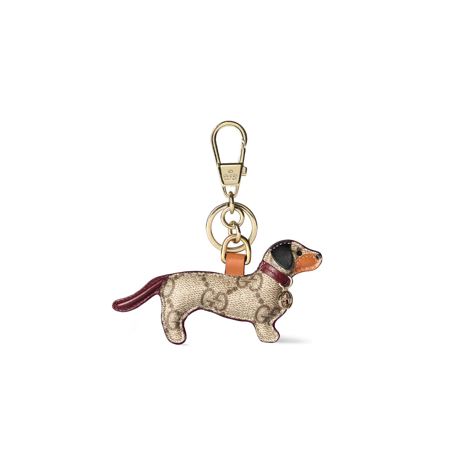 GUCCI DOG-SHAPED BAG CHARM 821812
