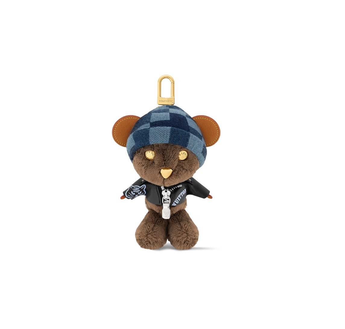 LOUIS VUITTON Louis Bear Bag Charm