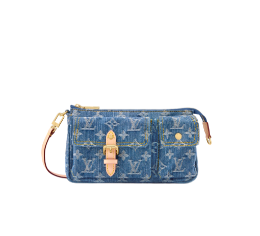 M27602 LV DENIM NANO SPEEDY  (16*7.5*10CM)