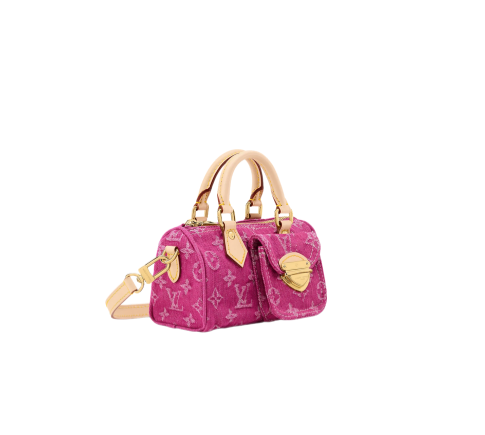 M27603 LV DENIM NANO SPEEDY  (16*7.5*10CM)