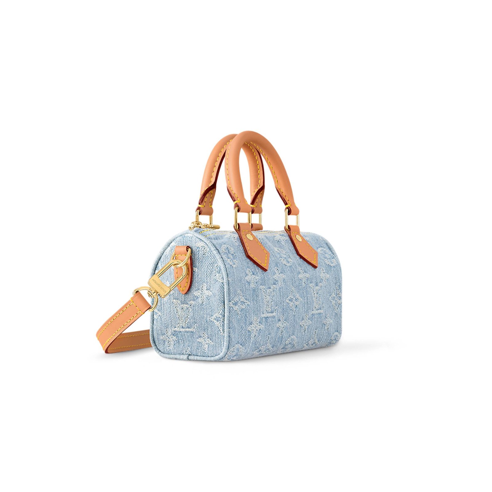 M11212  LV MASTER DENIM NANO SPEEDY (16*10*8cm)