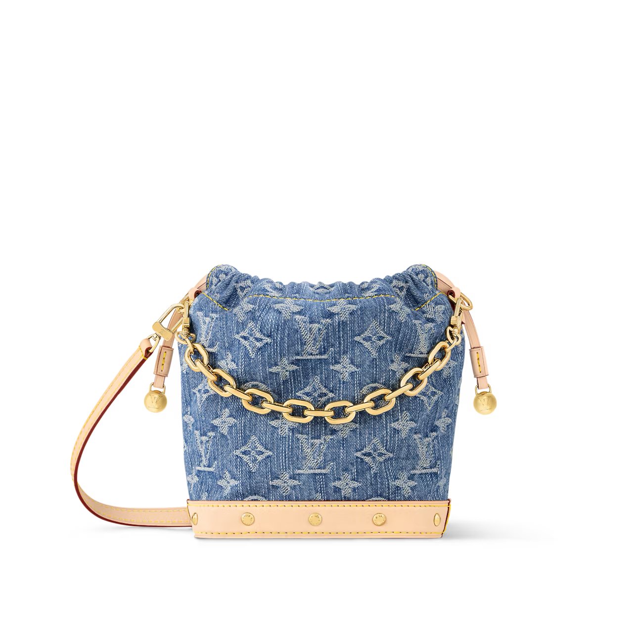 LouisV M83043 Nano Noé Denim (20.5×17.5×8.8cm)