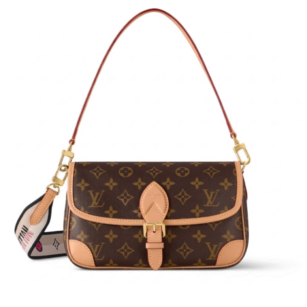 M45985 LouisV Diane Bag – Monogram Canvas, 24 × 15 × 9 cm