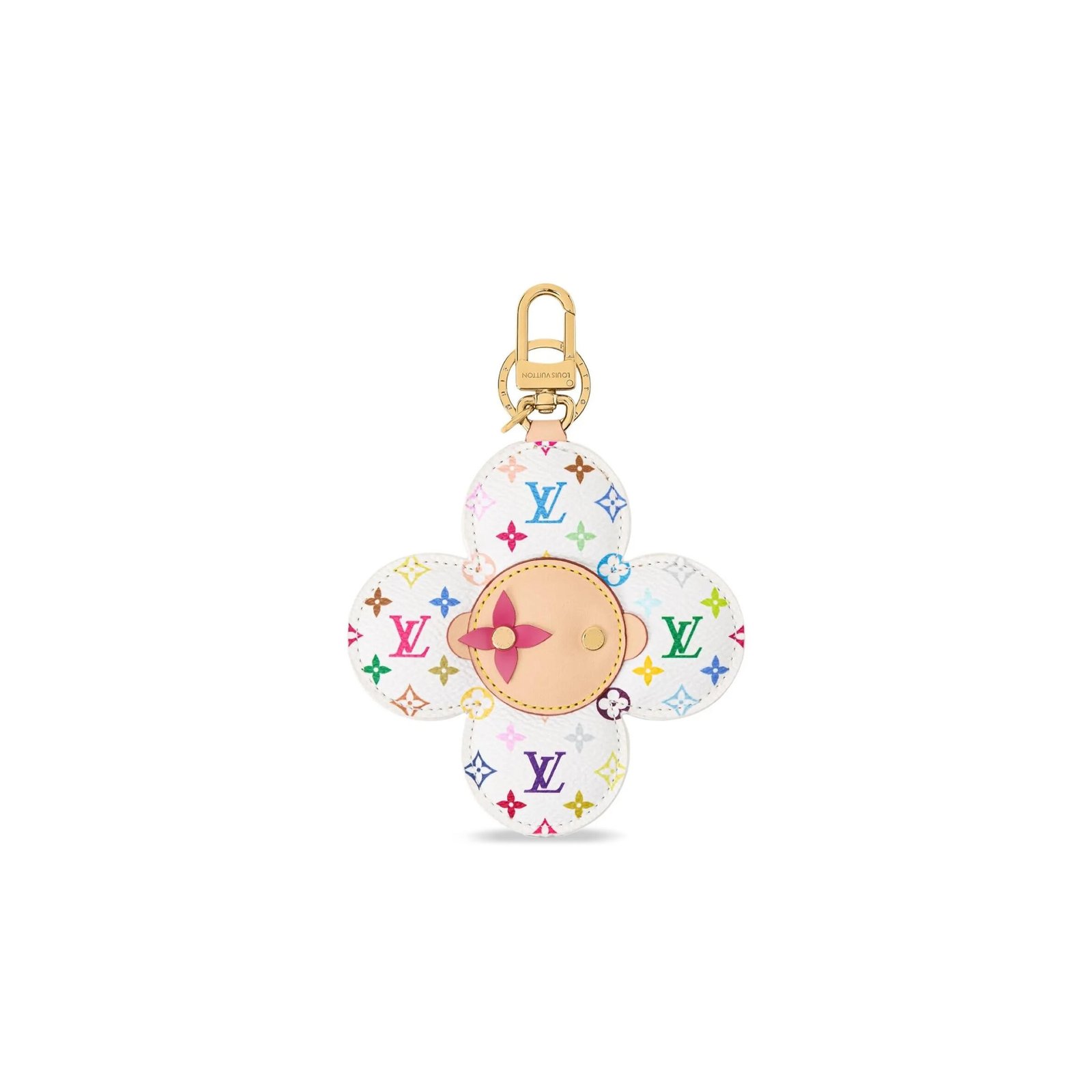 LOUIS VUITTON VIVIENNE DENIM BAG CHARM M03728