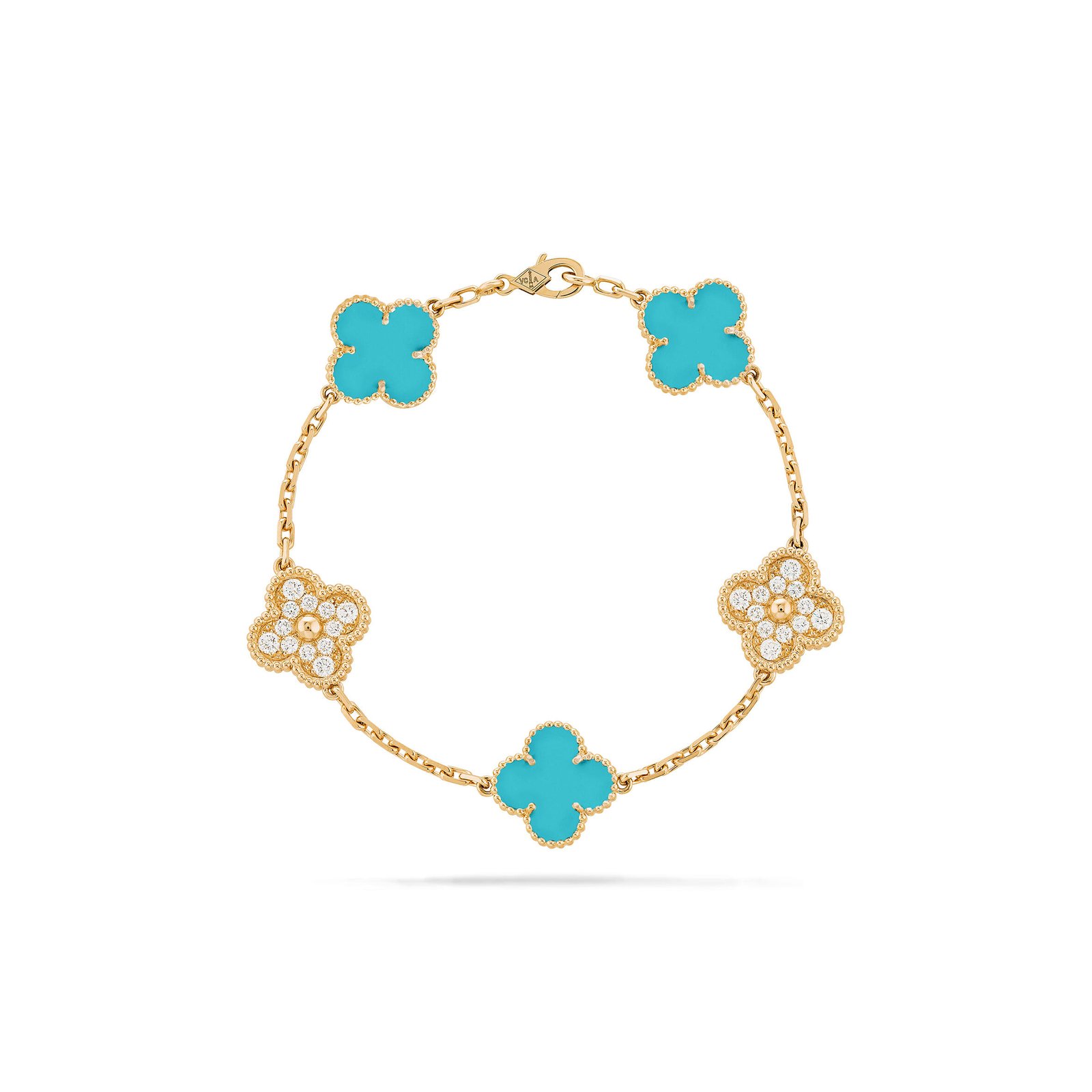 VCARD003 VINTAGE ALHAMBRA BRACELET