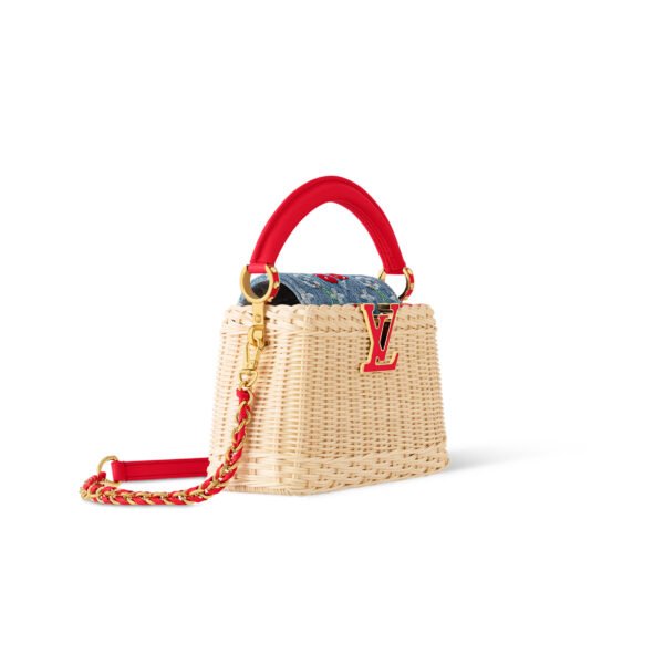 M14295 LOUIS VUITTON MASTER MURAKAMI LV X TM CAPUCINES MINI  (21*14*8cm)