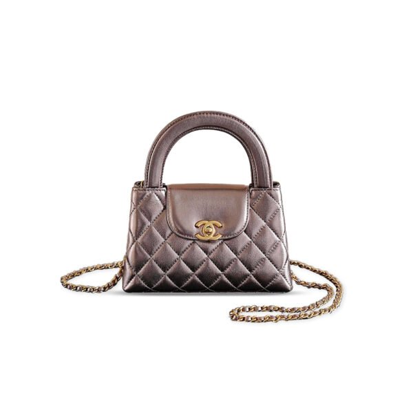 AS4416 CHANEL MASTER 25A MINI KELLY BAG LAMBSKIN  (19*13*7cm)