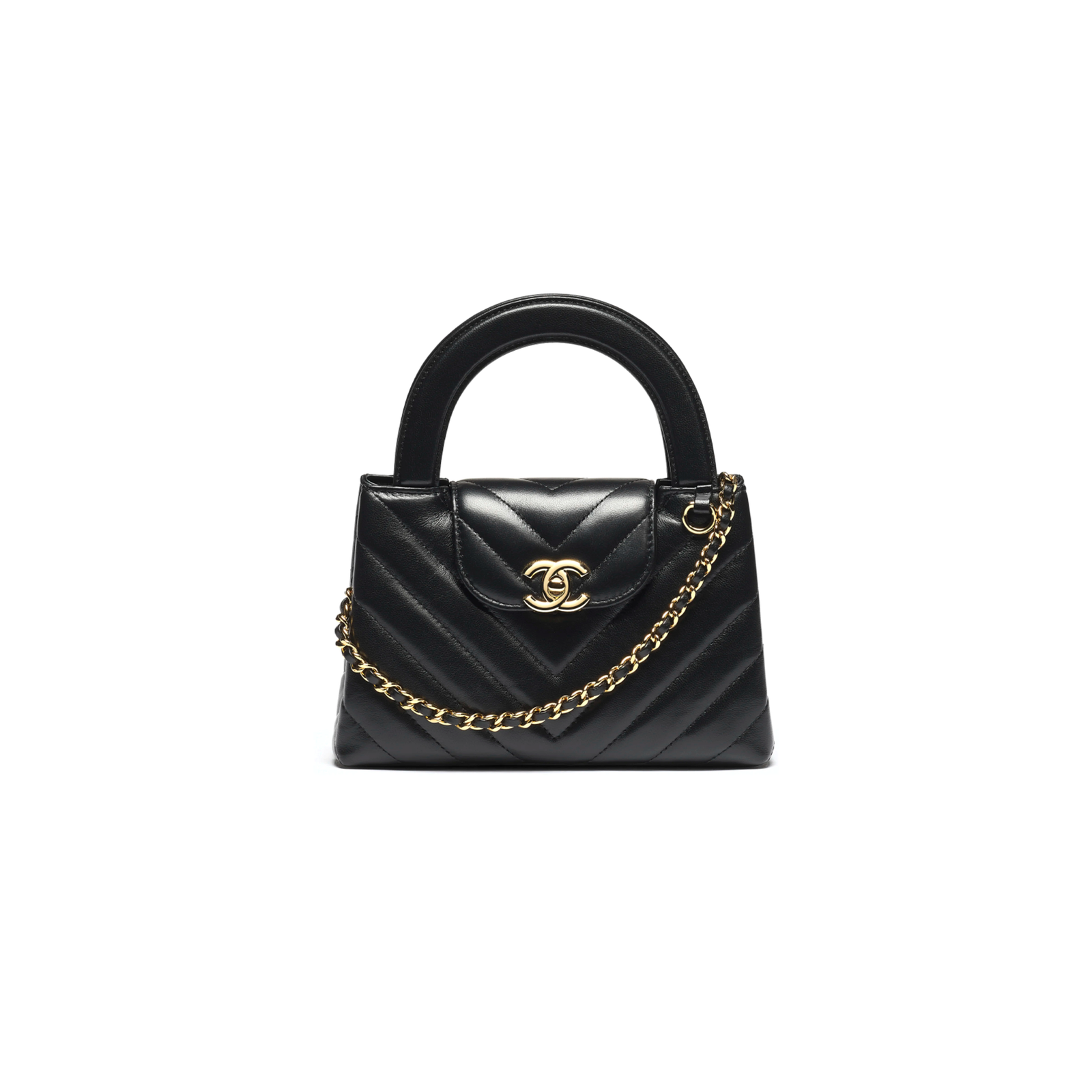 AS4416 CHANEL MASTER 26P KELLY MINI SHOPPING BAG  (19*13*7cm)