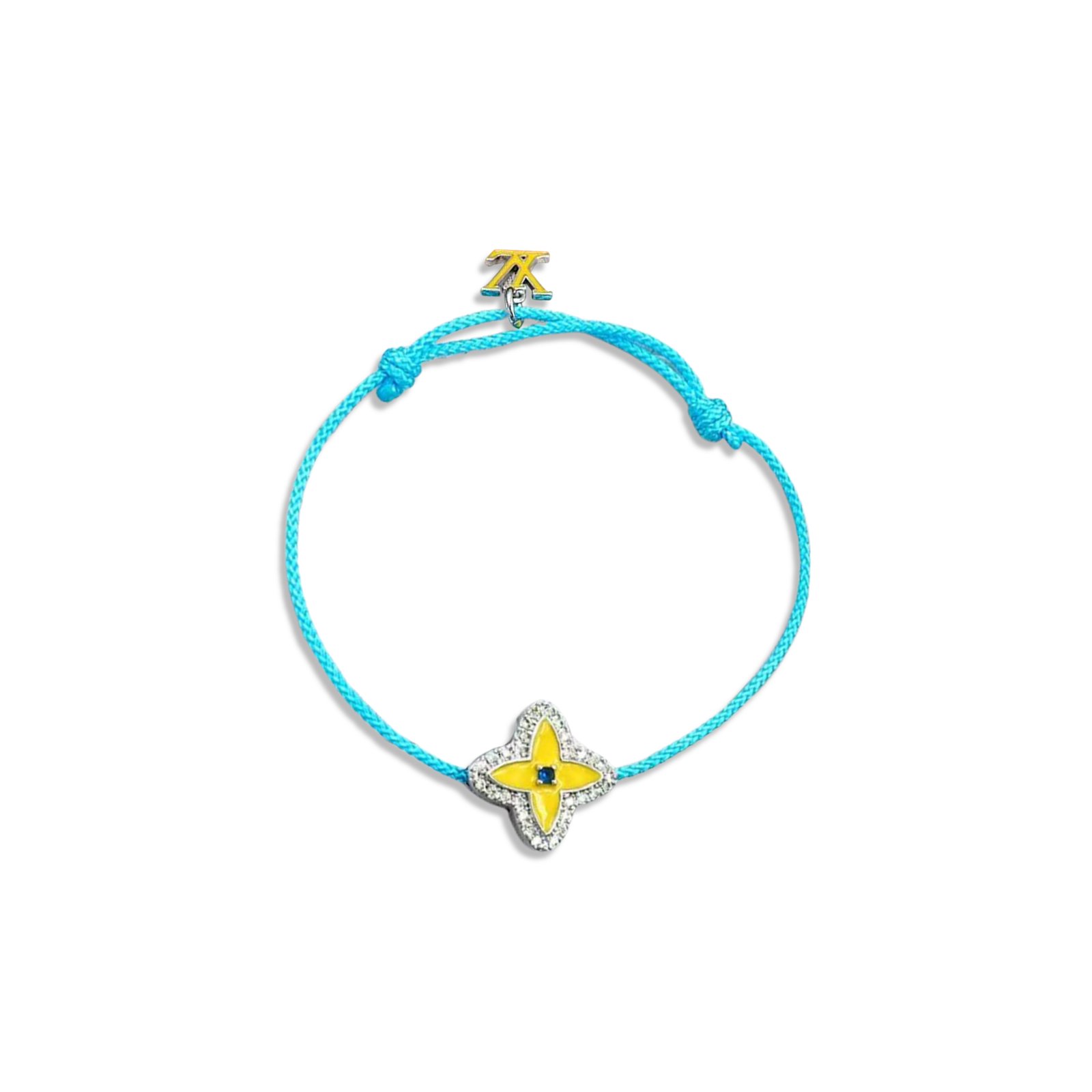 LOUIS VUITTON MONOGRAM FLOWER STESIA BRACELET