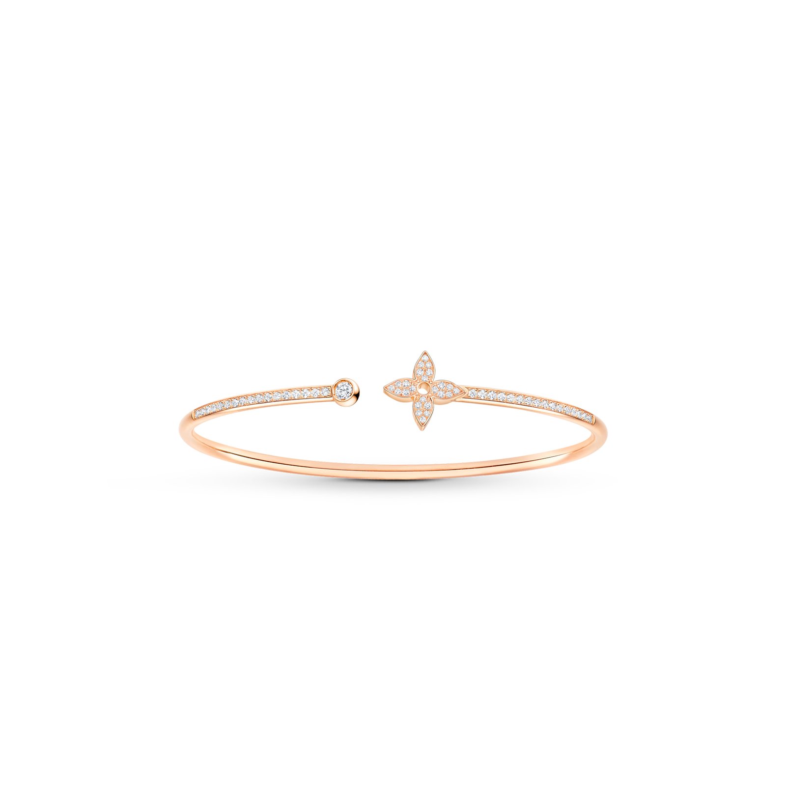 Q95691 LOUIS VUITTON IDYLLE BLOSSOM TWIST BRACELET