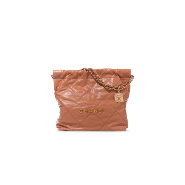 AS3260 CHANEL 22 SMALL HANDBAG  (37*34.5*8cm)