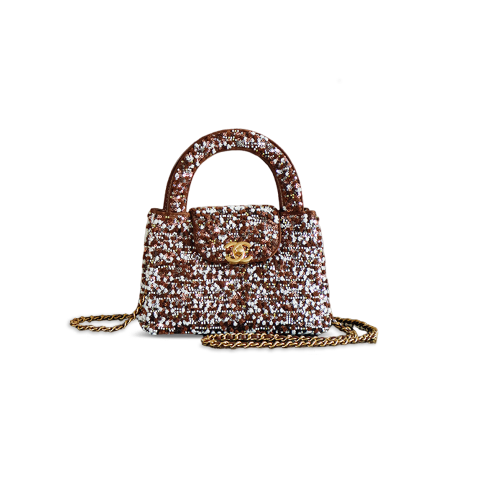 AS4416 CHANEL MASTER 26C KELLY MINI SHOPPING BAG  (19*13*7cm)