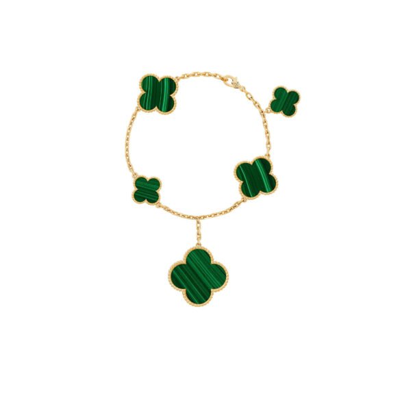 VCARO3AU00 MAGIC ALHAMBRA BRACELET, 5 MOTIFS