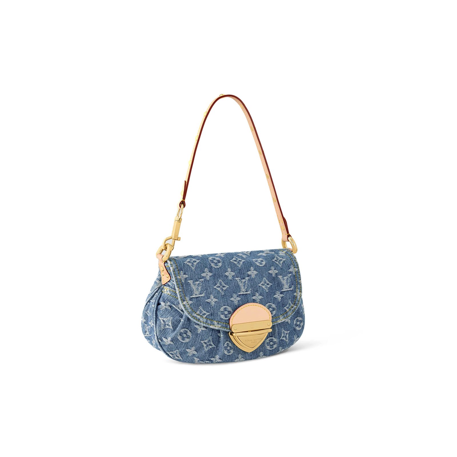 M46829 LOUIS VUITTON MASTER DENIM SUNSET HANDBAG (27*18*3cm)