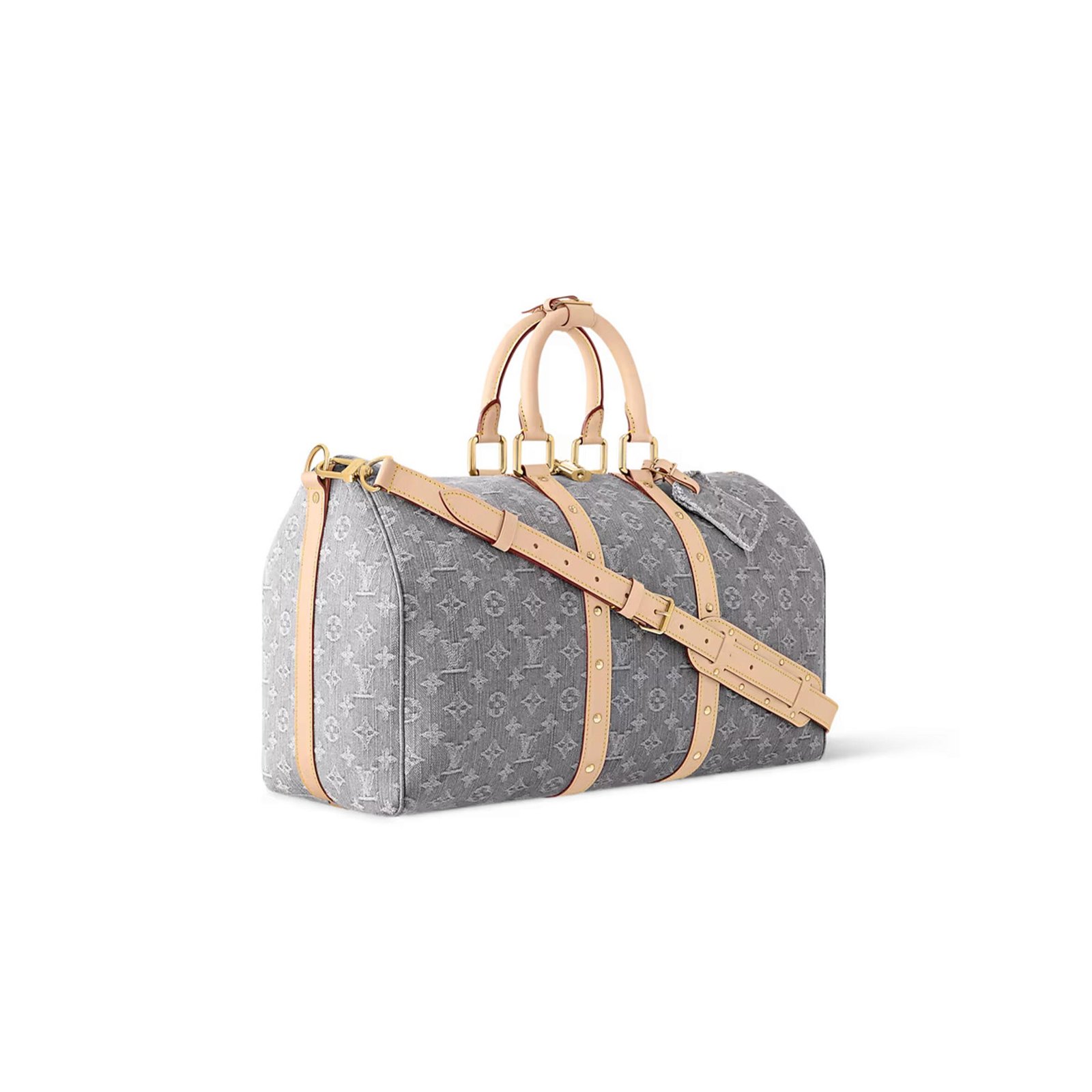M13748 LOUIS VUITTON MASTER DENIM KEEPALL BANDOULIÈRE 45 (45*27*20cm)