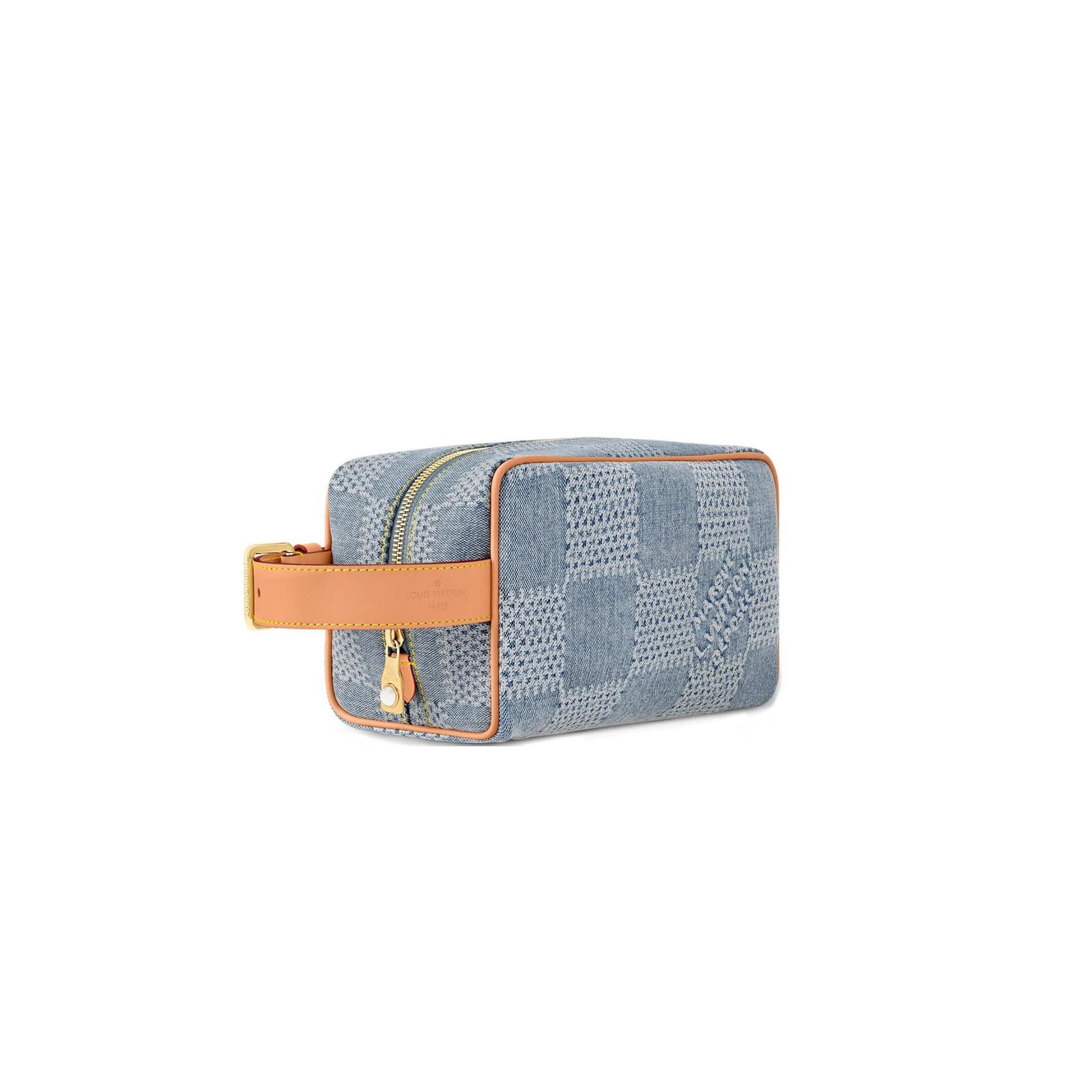 M40753 LOUIS VUITTON MASTER DENIM LOCKER DOPP KIT (23*13*12cm)