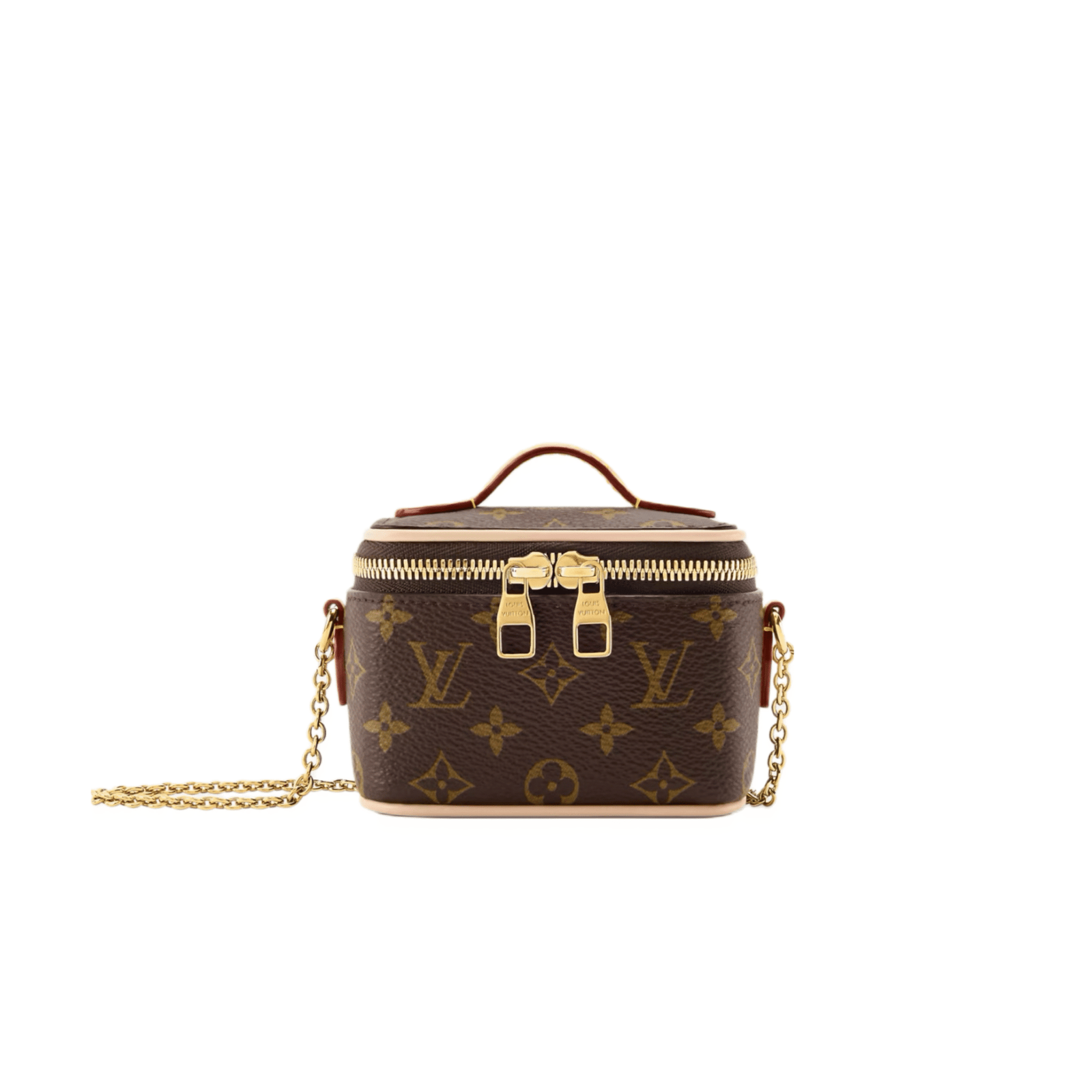 M03772 LouisV Micro Vanity Case （11*10*8cm Super Mini ）