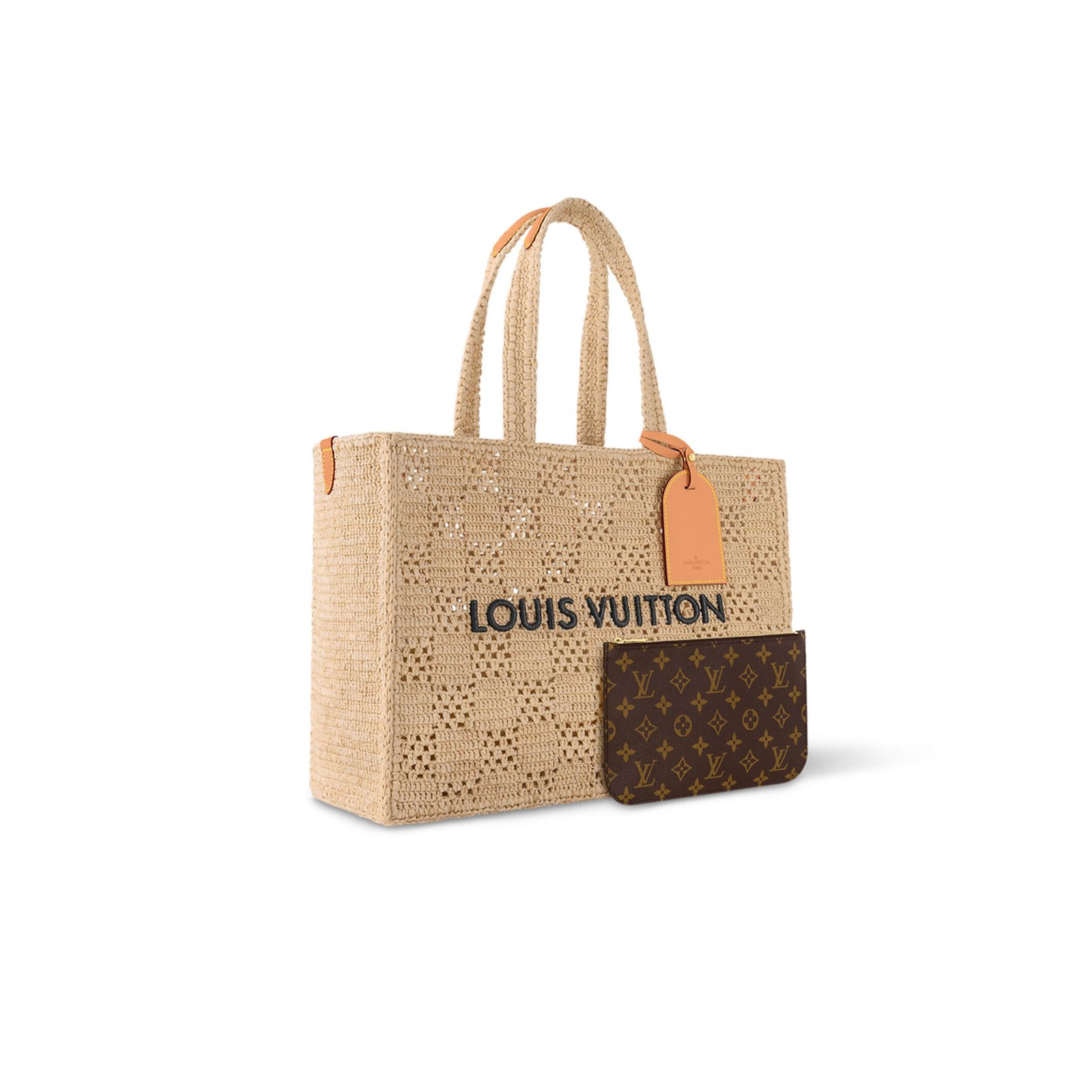 M25008 LOUIS VUITTON MASTER SUMMER SHOPPER TOTE MM (44*32*17cm)