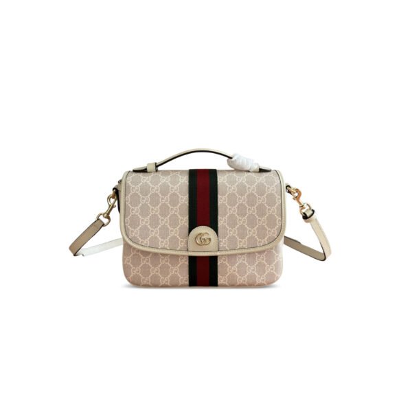 836842 GUCCI OPHIDIA MEDIUM TOP HANDLE BAG ‎ (24*17.5*11.5cm)