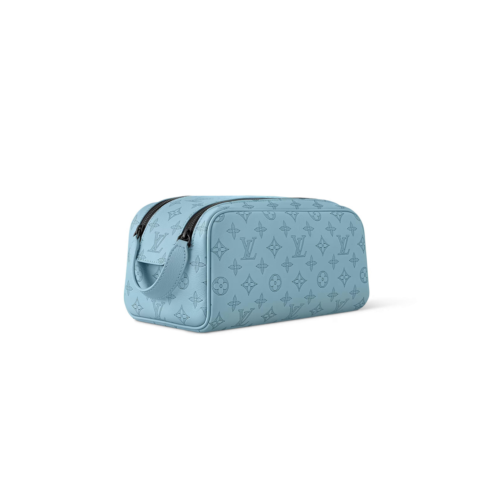 M14885 LouisV Dopp Kit Bag - Monogram Canvas  Leather - 28 × 15 × 16.5 cm