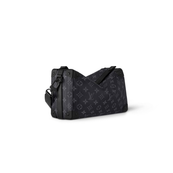 M11744 LouisV Soul Trunk East West Bag - Monogram Eclipse Canvas  Leather - 29 × 17.5 × 10 cm