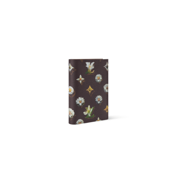 M27548 LouisV Passport Cover - Monogram Floral Canvas  Leather - 10 × 14 × 2.5 cm