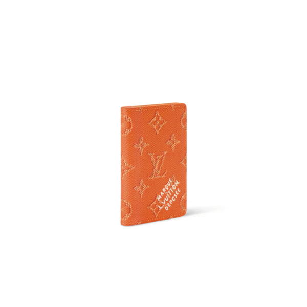 M26840 LouisV Pocket Wallet - Orange Monogram Canvas