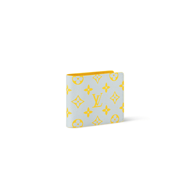 M14694 Louis Vuitton Wallet Monogram Canvas Yellow 11 x 9 x 2 cm