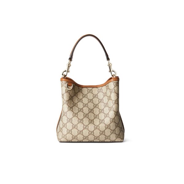 815118 GUCCI GG EMBLEM SMALL BUCKET BAG  (20.5*18*11.5cm)