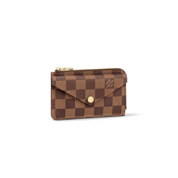 M60405 LouisV Recto Verso Card Holder - Damier Ebene Canvas  Leather - 13 × 9.5 × 2.5 cm